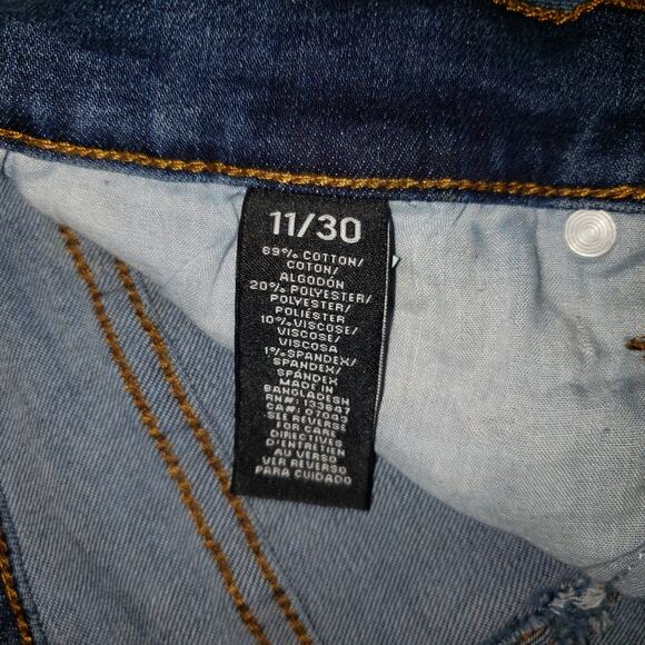 Celebrity Pink Distressed Skinny Jeans Size 11/30 – Grunge Boho Streetwear Denim - Picture 4 of 11